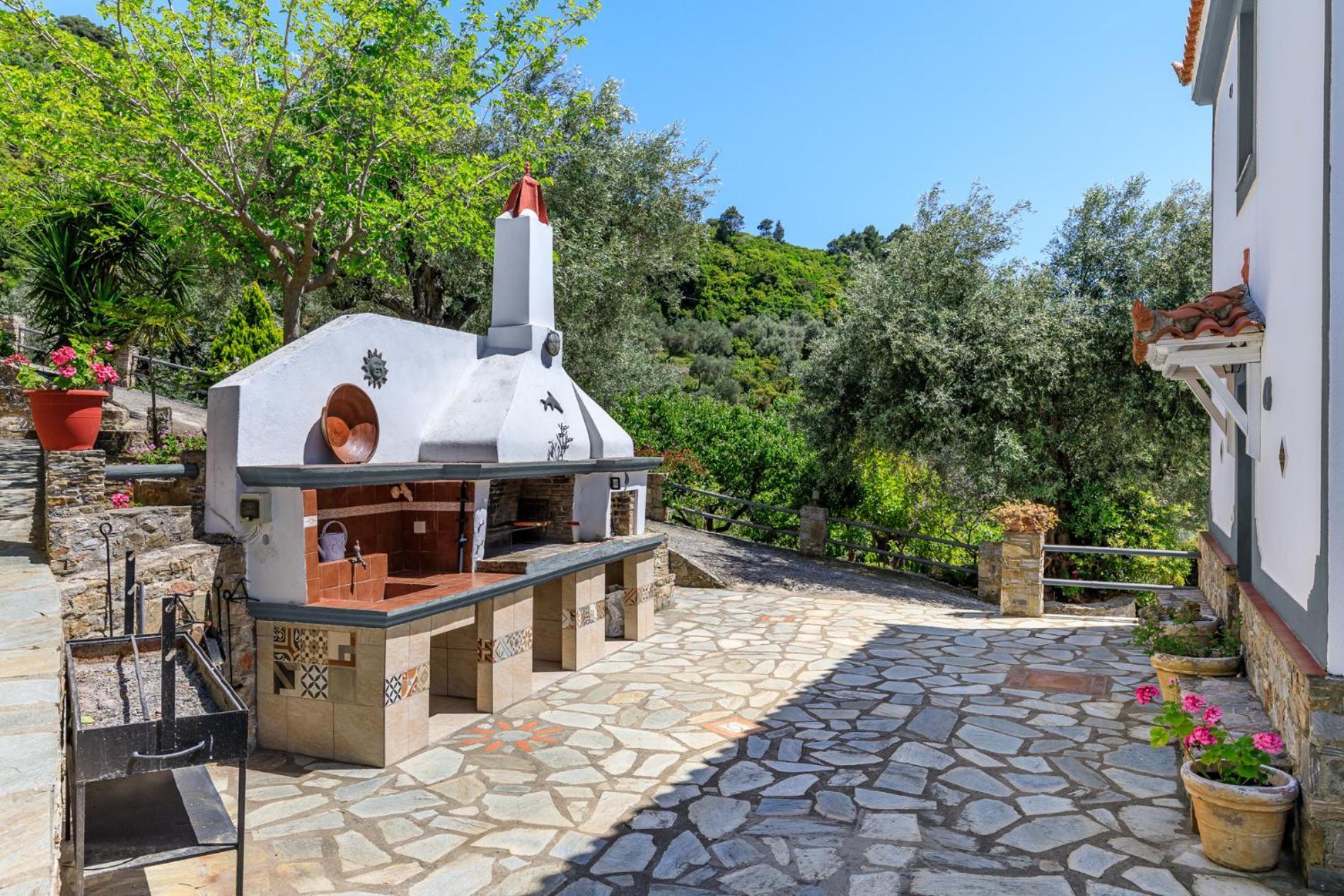 Villa Agia Marina Скопелос Екстер'єр фото